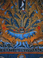Мозаика базилики Сан-Клементе