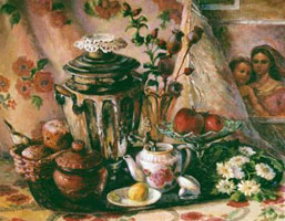 Чай с лимоном и шиповником (Татьяна Прусова)