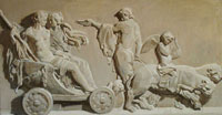 Гризайль римского барельефа