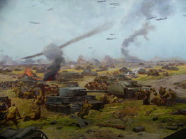 Курская битва (фрагмент диорамы)