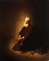 Святой Пётр в тюрьме (Рембрандт)