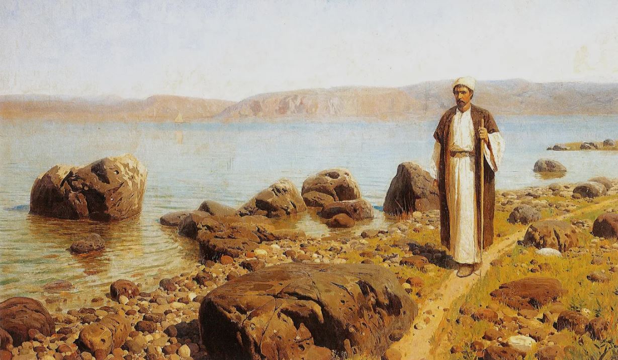 Христос на Генисаретском озере - Поленов