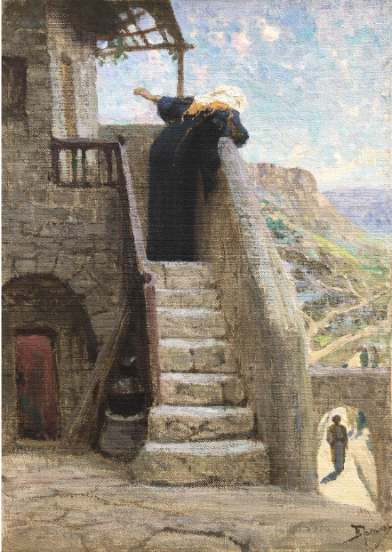 Марфа приняла Его в дом свой