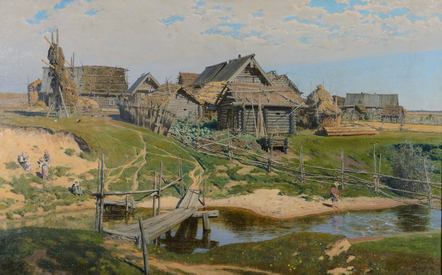 Русская деревня